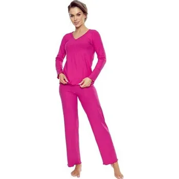 Dámské pyžamo Dámské pyžamo Eldar Rosaria - viskóza Růžová 2XL