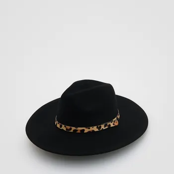 Čepice Reserved - Vlněný klobouk - černý - 146FD-99X - 146FD-99X-M