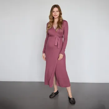 Dámské šaty Reserved - Šaty z viskózy - pudrově růžová - 889BZ-39X - 889BZ-39X-M-2