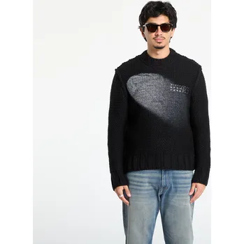 Pánský svetr Svetr MM6 Maison Margiela Crewneck Black L