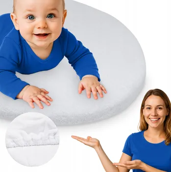 Prostěradlo Prostěradlo do Gondoli Wózkowej Dopasowane na Matrace