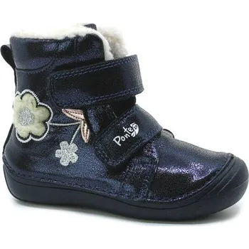 Dívčí zimní obuv PONTE DA07-5-2243 royal blue, dětská zimní obuv vel.25