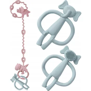 LOGOPEDICKÉ KOUSÁTKO ANTISTRESOVÉ, KARTÁČEK + POPRUH/DRŽÁK NA KOUSÁTKO