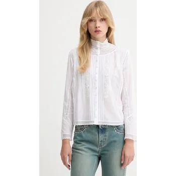 Dámská košile Košile ZADIG&VOLTAIRE dámská, bílá barva, regular, WWSH02235 00X, vel. S