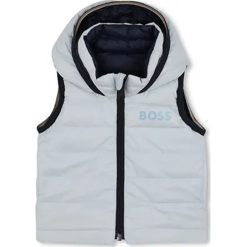 Dámská vesta Dětská oboustranná péřová vesta BOSS J52474.86.94 modrá 50X, vel. 94