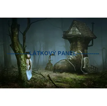 Látkový panel - Fantasy - FA - 03 Velikost: 10x7cm, Materiál: Úplet