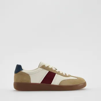 Dámské tenisky Reserved - Kožené tenisky s vloženými prvky - vícebarevná - 133FF-MLC - 133FF-MLC-36