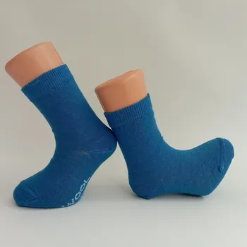 TREPON Dětské ponožky vlnka MERINO, modré Velikost: 19-21cm /29-32/