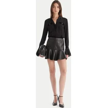 Dámská sukně Bardot Sukně z imitace kůže Tisch 59924SB Černá Regular Fit 6