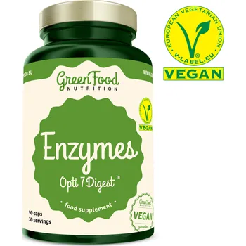 Zdraví Green Food Enzymy Opti 7 Digest - 90kapslí
