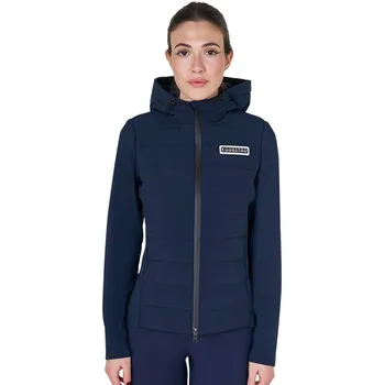 Dámská větrovka EQUESTRO Bunda Jersey Equestro, dámská, navy blazer XS