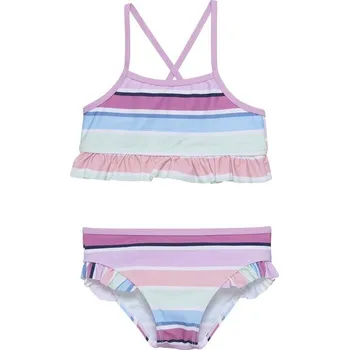 Dívčí plavky Color kids CK Bikini with frills - AOP