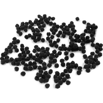 Bambulka mini Ø4 mm, barva 3 černá