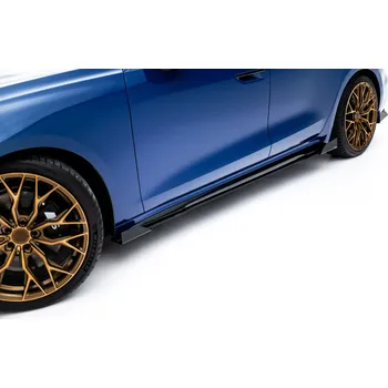 PC tuning Maxton Design "Street Pro" difuzory pod boční prahy s křidélky pro Audi S5 B10, plast ABS bez povrchové úpravy, Sedan / Avant