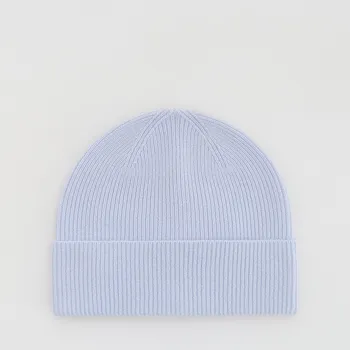 Čepice Reserved - Vlněná čepice s příměsí kašmíru - bleděmodrá - 267GX-05X - 267GX-05X-ONE