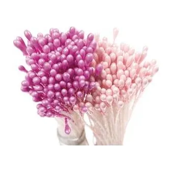 Přisada na vaření a pečení Perleťové pestíky - růžové - Decora