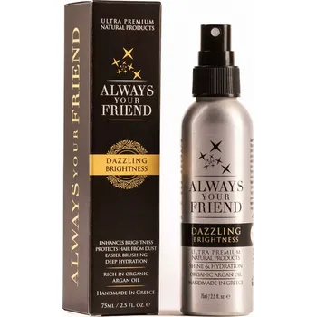 Kosmetika pro psa DAZZLING BRIGHTNESS 75ml - bezoplachový sprej pro lesk a hebkost srsti Always Your Friend