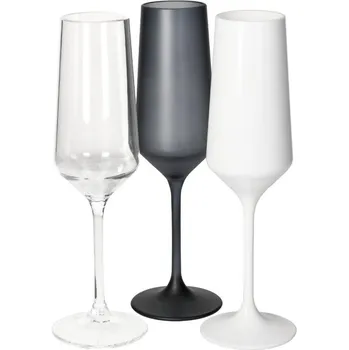 Sklenice Plastové sklenice Vista na sekt 400ks