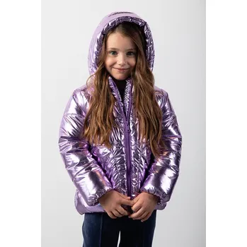Dívčí bunda Dětská zimní bunda Coccodrillo ZC5152102OGK fialová 04X, vel. 116