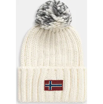 Čepice Čepice z vlněné směsi Napapijri Semiury NP0A4GKCN1J1 béžová 01X, vel. ONE SIZE