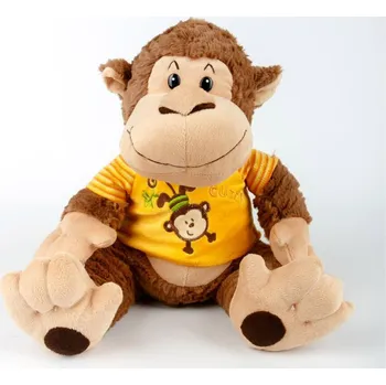 Dekorativní polštářek Dětský plyšák Opička Rozárka 30 cm