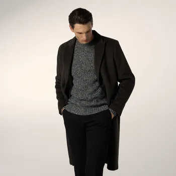 Dámský kabát Reserved - Kabát ze směsi vlny - zelená - 421GQ-87M - 421GQ-87M-L