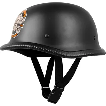 Helma na motorku Retro otevřená moto helma Sodager Route 66 VELIKOST: Velikost L (59-60)