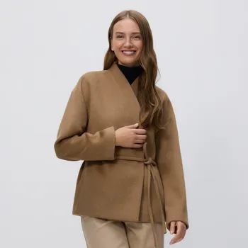 Reserved - Bunda s vysokým podílem vlny - béžová - WM902-80X - WM902-80X-S