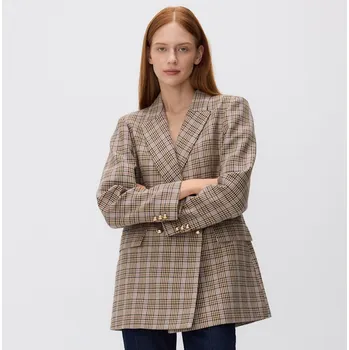 Dámské oblečení Reserved - Blejzr s příměsí vlny - vícebarevná - 441HL-MLC - 441HL-MLC-M