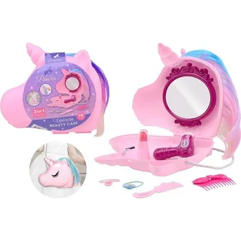 Kosmetický kufr Kufřík beauty Jednorožec