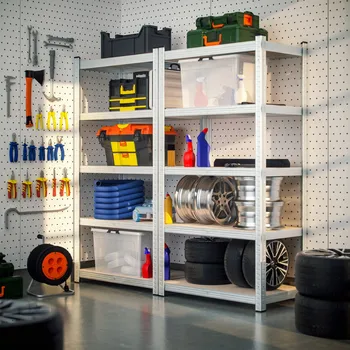 Dílenský regál Regál pro vysoké zatížení 180x90x60cm | pozinkovaný kov