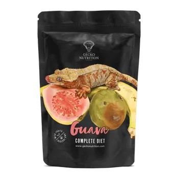 Krmivo pro terarijní zvíře Gecko Nutrition Kaše pro pagekony Kvajáva/banán Hmotnost: 100 g