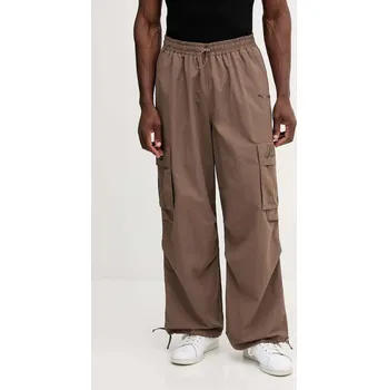 Kalhoty Puma x RIPNDIP pánské, hnědá barva, 632417 84X, vel. L