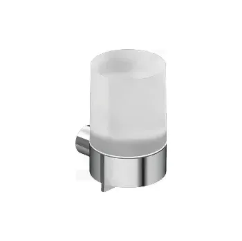 Dávkovač mýdla Kludi Vela R Dávkovač mýdla s držákem, sklo/chrom, 5897605