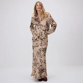 Reserved - Vzorovaná viskózová košile - vícebarevná - 116IC-MLC - 116IC-MLC-M