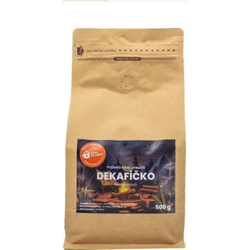 Káva Káva na cesty Zrnková káva Dekafíčko bez kofeinu 0,5 kg