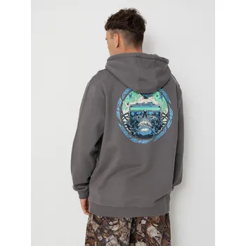 Pánská mikina Santa Cruz Wooten Cyber (flint) XL, šedá