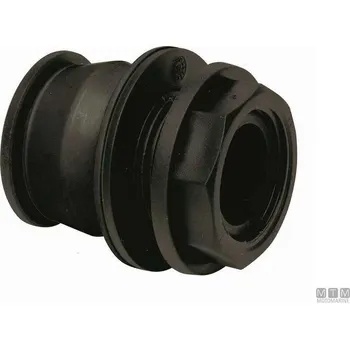 Vodotěsná spojka pro dodatečnou vpust do nádrže Velikost: Závit 1 1/2, ø Otvor nádrže 59 mm