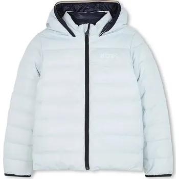 Dětská oboustranná péřová bunda BOSS J52398.162.174 modrá 50X, vel. 174