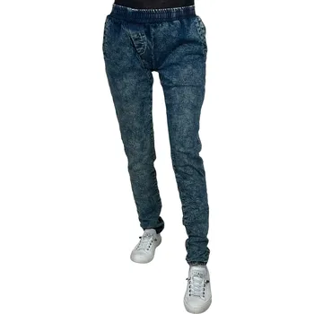 Dámské džíny Yes Pink Dámské modré džíny 18 Barva: Modrá, Velikost: M