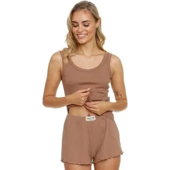 Dámské pyžamo Dámské pyžamo Doctor Nap PM.5138 Béžová XL