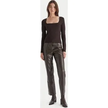 Dámská halenka Vero Moda Halenka Kanva 10336088 Hnědá Regular Fit M