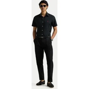Pánská košile Polo Ralph Lauren Košile 710945315003 Černá Custom Fit XXL