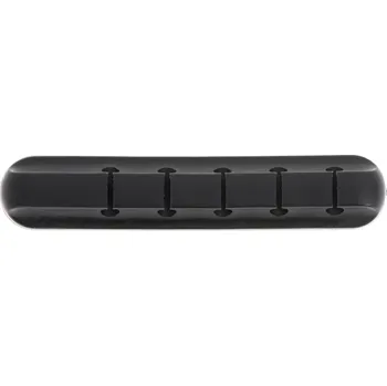 Organizér kabelů Organizér na kabely 5 vodičů silikonový černý