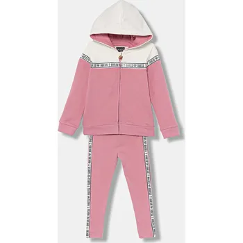 Dětská tepláková souprava Guess K5YG05.KA6R4.9BYA růžová 34X, vel. 118-122