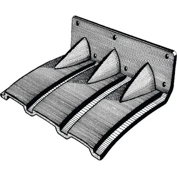 Člun Trimovací klapky ze zesíleného polyeyhylenu Provedení: 255 x 210mm. Pro lodě do 6ti m