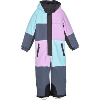 dívčí zimní kombinéza Color kids Coverall Colorblock