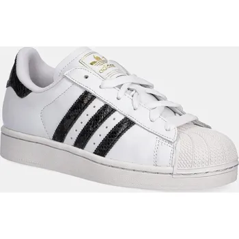 Dámská obuv Kožené tenisky adidas Originals Superstar II JP8162 bílá 00X, EUR 36 2/3