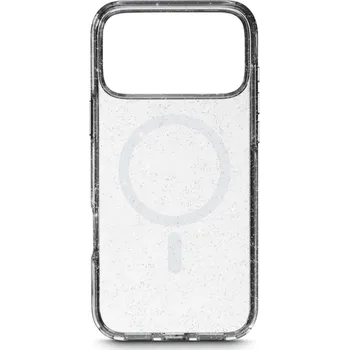 Pouzdro na mobilní telefon White Diamonds Mag Glitter, kryt pro Apple iPhone 17 Pro Max, magnetický, průhledný s třpytkami