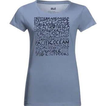 Dámské tričko Jack Wolfskin Ocean letter T